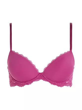 CALVIN KLEIN | Push Up BH mit Bügel purple | schwarz
