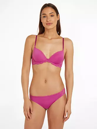 CALVIN KLEIN | Push Up BH mit Bügel purple | schwarz