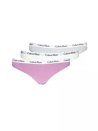 CALVIN KLEIN | Slip 3-er Pkg. black | bunt