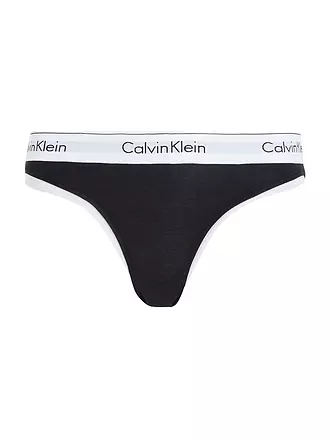 CALVIN KLEIN | Slip MODERN COTTON grey heather | schwarz