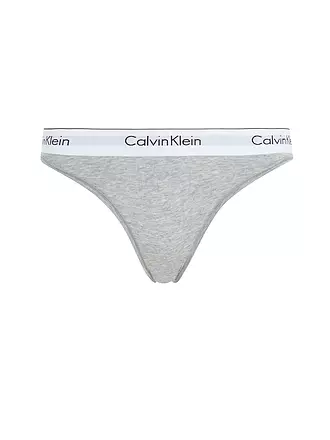 CALVIN KLEIN | Slip MODERN COTTON grey heather | schwarz