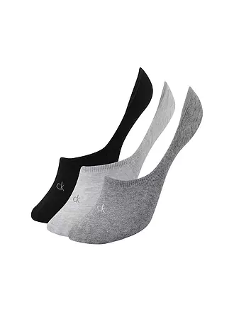 CALVIN KLEIN | Socken 3er Pkg black | grau