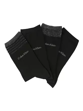CALVIN KLEIN | Socken 4.Pkg black | schwarz