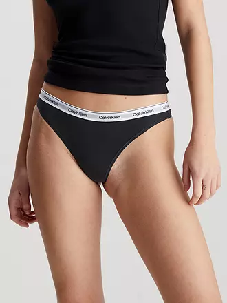 CALVIN KLEIN | String 3er Pack black | grau