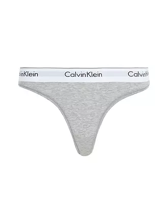 CALVIN KLEIN | String MODERN COTTON black | grau