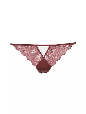 CALVIN KLEIN | String red | dunkelrot