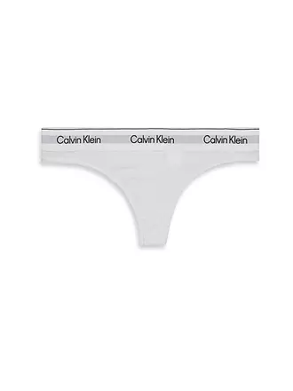 CALVIN KLEIN | String white | hellgrau