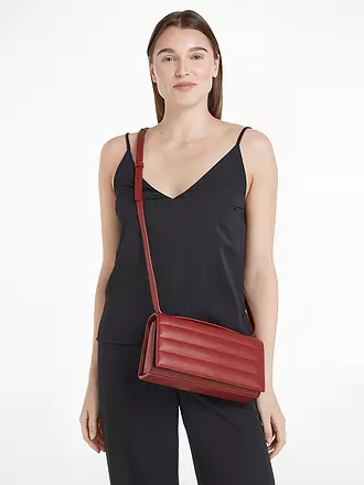 CALVIN KLEIN | Tasche - Mini Bag QUILT | rot