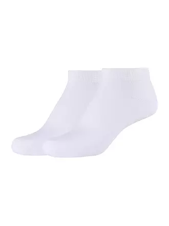 CAMANO |  Sneakersocken Silky 2er Pkg black | weiss