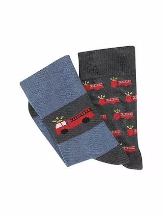 CAMANO | Jungen Socken 2er Pkg navy peony | blau