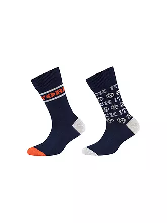 CAMANO | Jungen Socken 2er Pkg. poinciana | grün