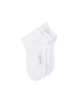 CAMANO | Mädchen-Socken 3-er Pkg. chalk pink mela | weiss