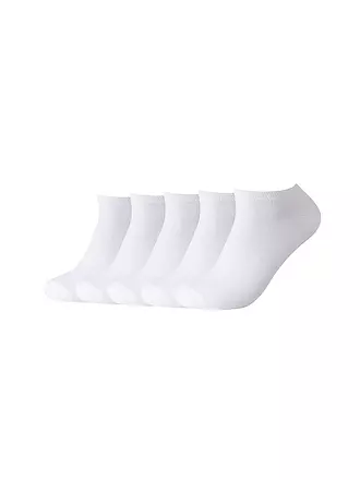 CAMANO | Sneaker Socken 5er Pkg black | weiss