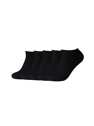 CAMANO | Sneaker Socken 5er Pkg black | hellgrau