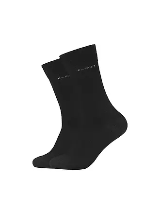 CAMANO | Socken 2-er Pgk. black | grau