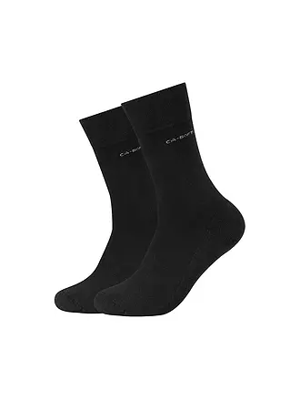 CAMANO | Socken 2er Pkg anthrazit | schwarz