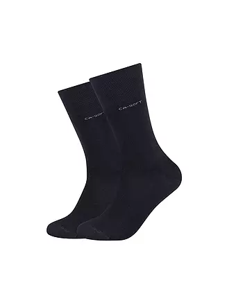 CAMANO | Socken 2er Pkg. CA-SOFT sand melange | blau