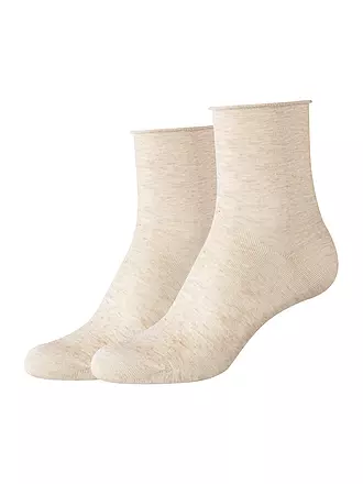 CAMANO | Socken 2er Pkg. gre mel | beige