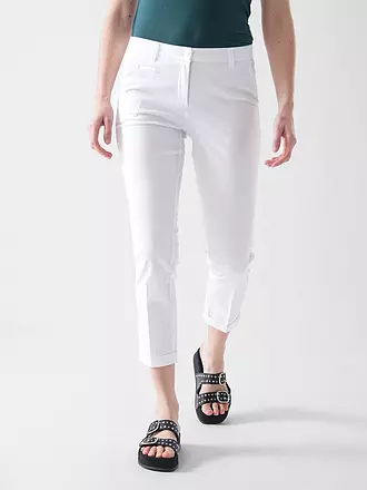 CAMBIO | Chino 7/8 STELLA | weiss