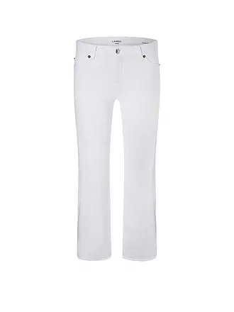 CAMBIO | Jeans Flared Fit FRANCESCA | weiss