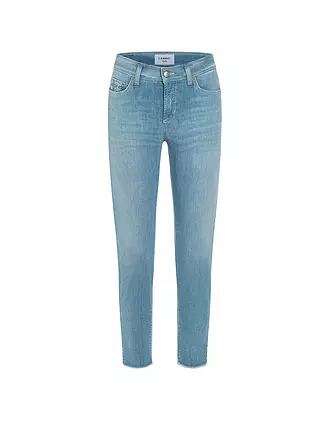 CAMBIO | Jeans Slim Fit 7/8 PIPER SHORT SWAROVSKI | hellblau