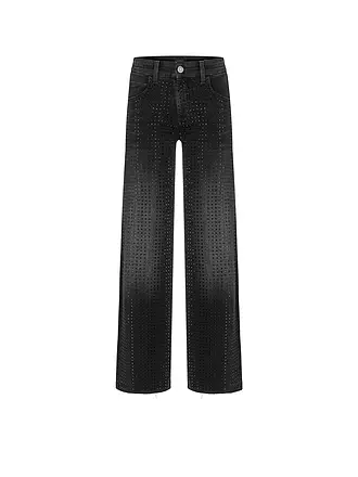 CAMBIO | Jeans Wide Leg TESS | schwarz