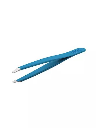 CANAL | Haarpinzette rostfrei/gerade 95mm (Blau) 2018-02 | blau