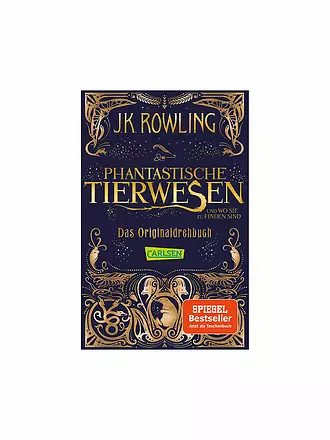 CARLSEN VERLAG | Phantastische Tierwesen und wo sie zu finden sind - Das Originaldrehbuch | keine Farbe