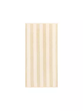 CAWÖ | Duschtuch PURE STRIPES 80x150cm Basalt | beige