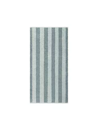 CAWÖ | Duschtuch PURE STRIPES 80x150cm Mystic Green | grau