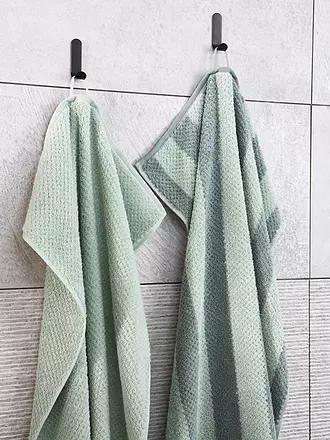 CAWÖ | Duschtuch PURE STRIPES 80x150cm Mystic Green | dunkelgrün