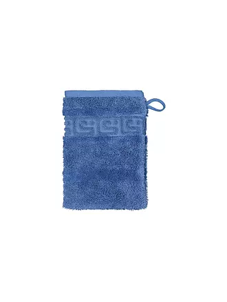 CAWÖ | Waschhandschuh NOBLESSE 30x50cm Rose | blau