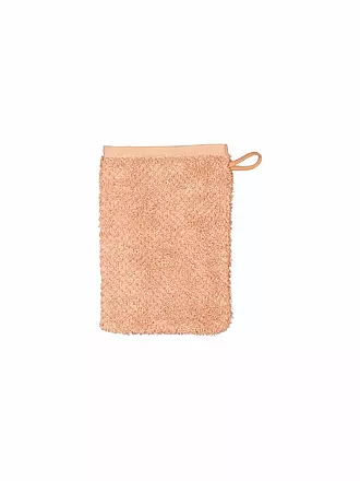 CAWÖ | Waschhandschuh Pure 16x22cm Beige | kupfer