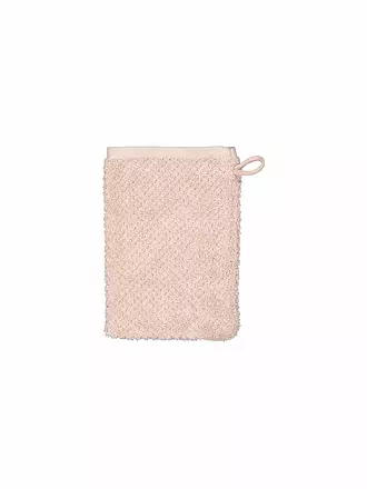 CAWÖ | Waschhandschuh Pure 16x22cm Beige | rosa