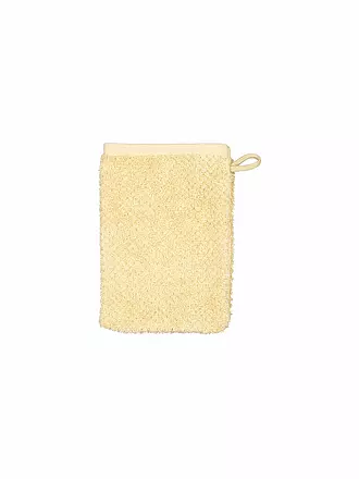 CAWÖ | Waschhandschuh Pure 16x22cm Puder | gelb