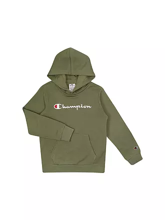 CHAMPION | Jungen Kapuzensweater - Hoodie | olive