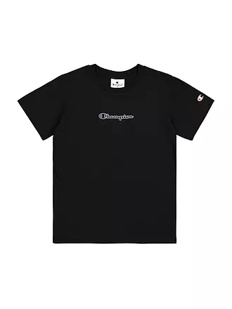 CHAMPION | Jungen T-Shirt | schwarz