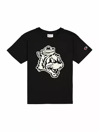 CHAMPION | Jungen T-Shirt | schwarz