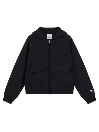 CHAMPION | Mädchen Sweatjacke | schwarz