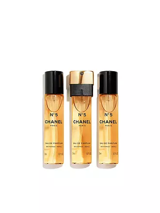 CHANEL |  EAU DE PARFUM TWIST AND SPRAY 3X20ML | transparent