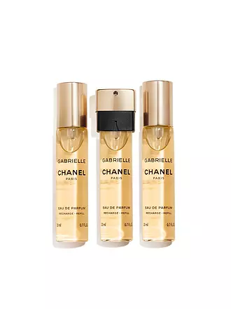 CHANEL | GABRIELLE EAU DE PARFUM TWIST AND SPRAY 3X20ML NACHFÜLLUNG | keine Farbe