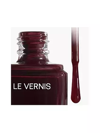 CHANEL | NAGELLACK – FARBE UND GLANZ MIT LANGEM HALT | dunkelrot