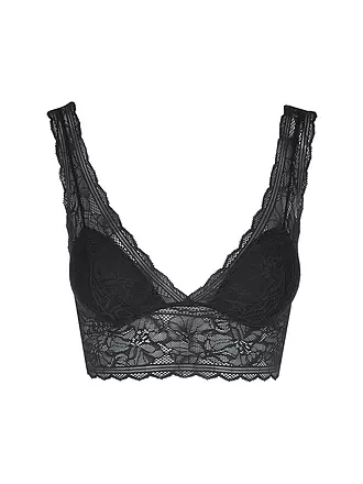 CHANTELLE | Bustier FLORAL TOUCH coral | schwarz