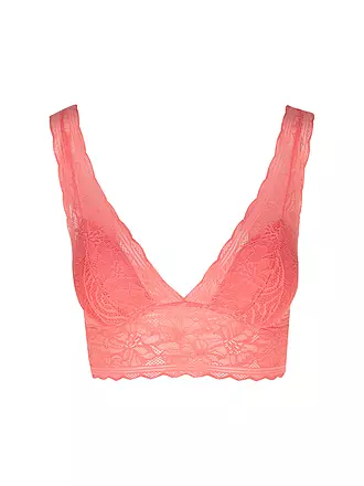 CHANTELLE | Bustier FLORAL TOUCH coral | schwarz