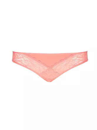 CHANTELLE | Slip FLORAL TOUCH coral | schwarz