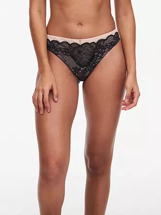 CHANTELLE | String MIDNIGHT FLOWERS schwarz | 