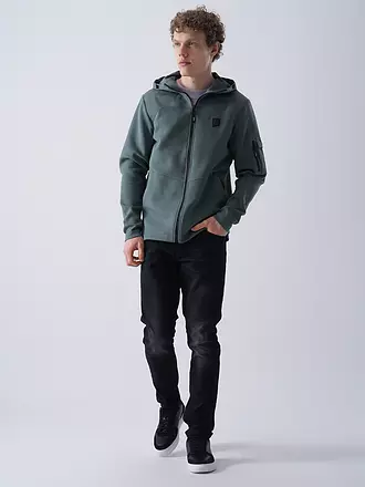 CHASIN | Sweatjacke LION MIX | grün