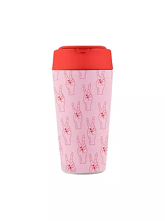 CHIC.MIC | Becher bioloco plant deluxe cup 420ml Fiets | rosa