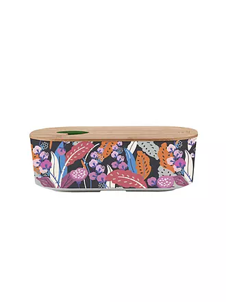 CHIC.MIC | Frischhaltedose bioloco plant lunchbox oval Tropical Leaves | bunt