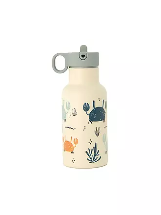CHIC.MIC | Isolierflasche - Thermosflasche bioloco sky kids 350ml Dinosaurs | weiss